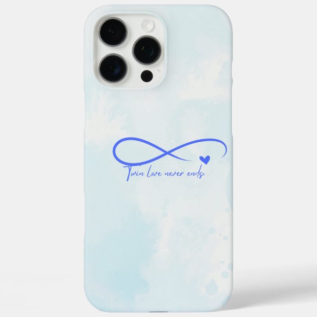 Coques Case-Mate iPhone Twin Love est Forever Phone Case (Verso)