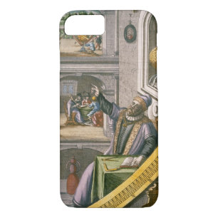 Coque iPhone 8/7 Tycho Brahe (1546-1601) a vieilli 40, parmi son