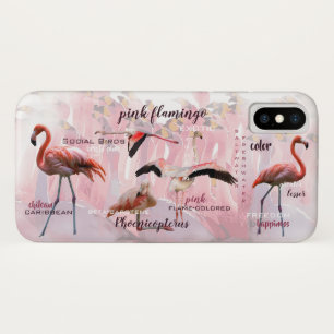 Coque Case-Mate Pour iPhone Typographe rose Flamingo   Customized