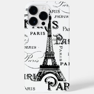 Coques Pour iPhone Typographie Calligraphie Paris France Tour Eiffel