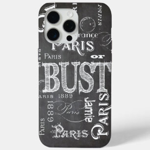 Coque Case-Mate iPhone Typographie Calligraphie Paris France Tour Eiffel
