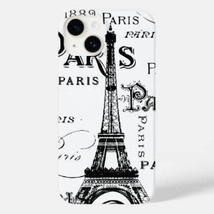 Coques Pour iPhone Typographie Calligraphie Paris France Tour Eiffel