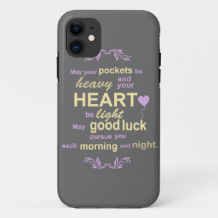 Coque Case-Mate iPhone Typographie contemporaine La bénédiction irlandais