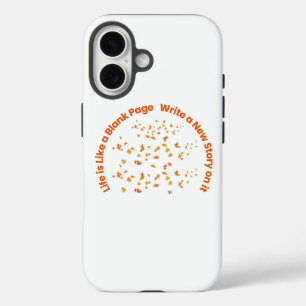 Coque Pour iPhone 16 Typographie de citation inspirante