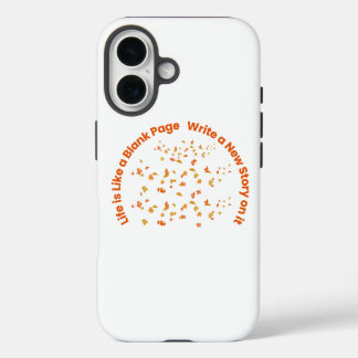 Coque Pour iPhone 16 Typographie de citation inspirante
