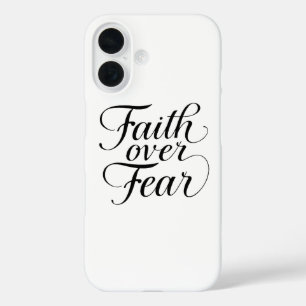 Coque Pour iPhone 16 Typographie de l'espérance religieuse inspirante