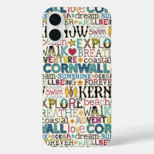 Coque Pour iPhone 16 Plus typographie de mur