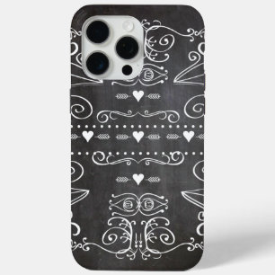 Coque Case-Mate iPhone Typographie de tableau noir Art