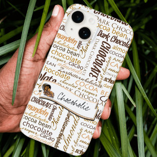 Coques Pour iPhone Typographie du chocolat multilingue Word Cloud