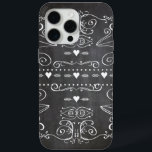 Coque Case-Mate iPhone Typographie du tableau noir<br><div class="desc">iPhone tendance X,  8,  7 ou 6 Coques</div>