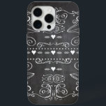 Coque Case-Mate iPhone Typographie du tableau noir<br><div class="desc">iPhone tendance X,  8,  7 ou 6 Coques</div>