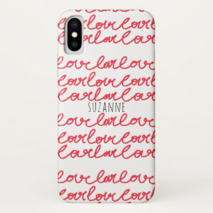 Coque Case-Mate Pour iPhone Typographie Love Valentine