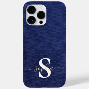 Coque Case-Mate iPhone Typographie minimaliste moderne Nom monogrammé