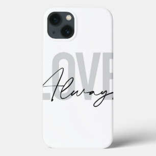 Case-Mate iPhone Case Typographie urbaine moderne, simple, "L'amour touj