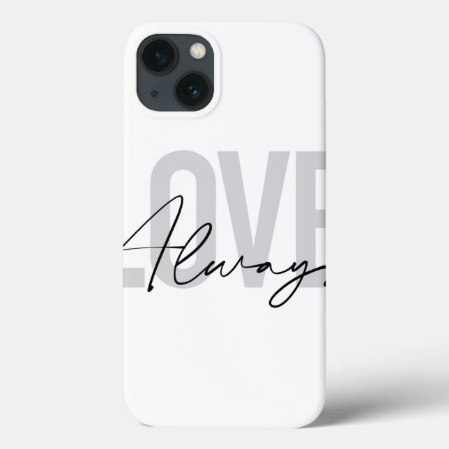Coques Case-Mate iPhone Typographie urbaine moderne, simple, "L'amour touj (Verso)