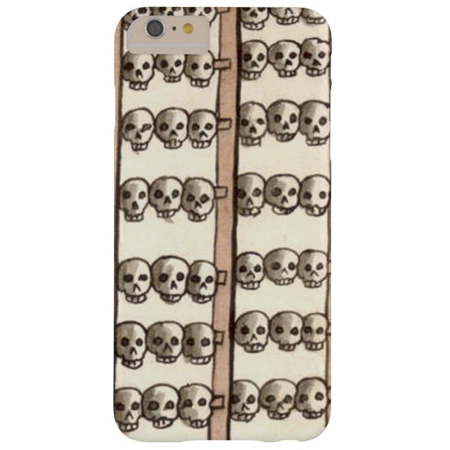 Coques Case-Mate iPhone Tzompantli Crâne Aztec (Dos)
