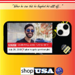 Coque Case-Mate iPhone UK British Funny 50th Birthday Fake News<br><div class="desc">UK British Funny 50th Birthday Fake News. ajoutez votre photo et vos détails.</div>