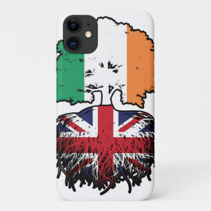 Case-Mate iPhone Case UK British Irish Ireland Tree Roots Flag