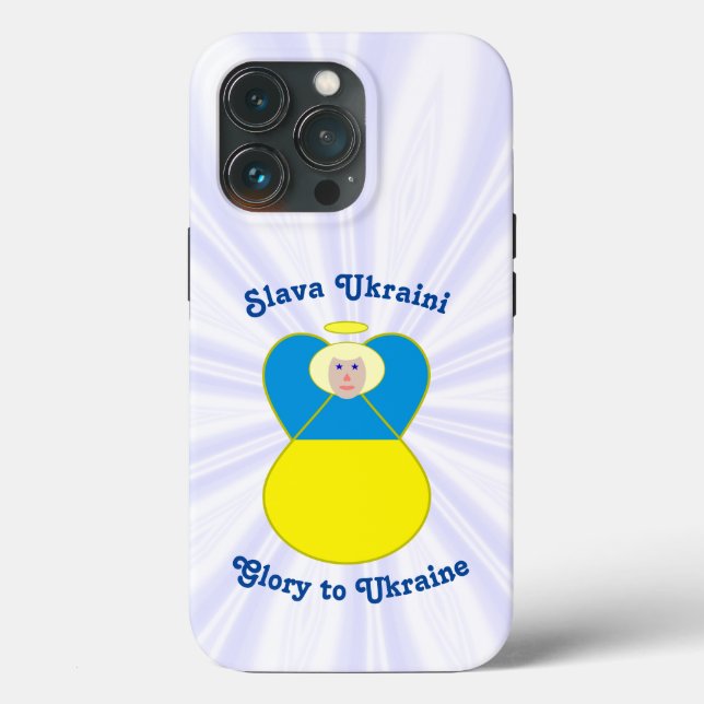 Coques Case-Mate iPhone Ukraine Angel Slava Gloire ukrainienne (Verso)
