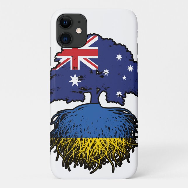 Coques Case-Mate iPhone Ukraine Australian Australie racine d'arbre (Dos)