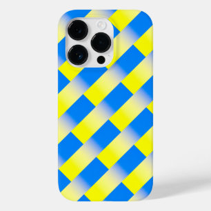 Coque Case-Mate iPhone Ukraine bleue et jaune Inspiration de la paix anti