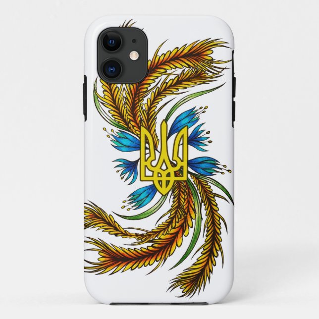 Coques Case-Mate iPhone Ukrainien floral (Dos)