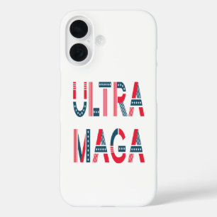 Coque Pour iPhone 16 Ultra MAGA Trump Patriotique Républicain Conservat