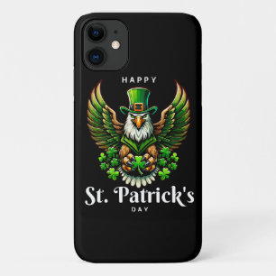 Case-Mate iPhone Case un aigle avec un chapeau de lutin vert