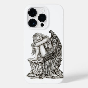 Coque Case-Mate iPhone Un ange endormi sur la pierre