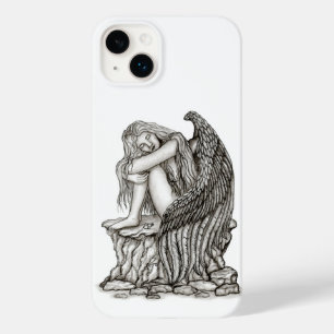 Coque Case-Mate iPhone Un ange endormi sur la pierre