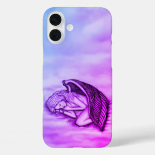 Coque Pour iPhone 16 Plus Un Ange endormi sur les nuages des cieux
