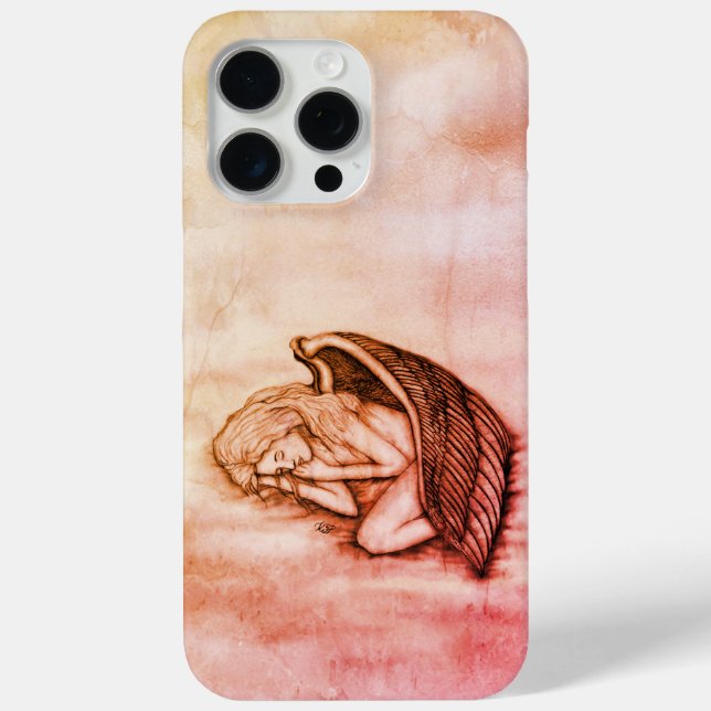 Coques Case-Mate iPhone Un Ange endormi sur les nuages des cieux (Verso)
