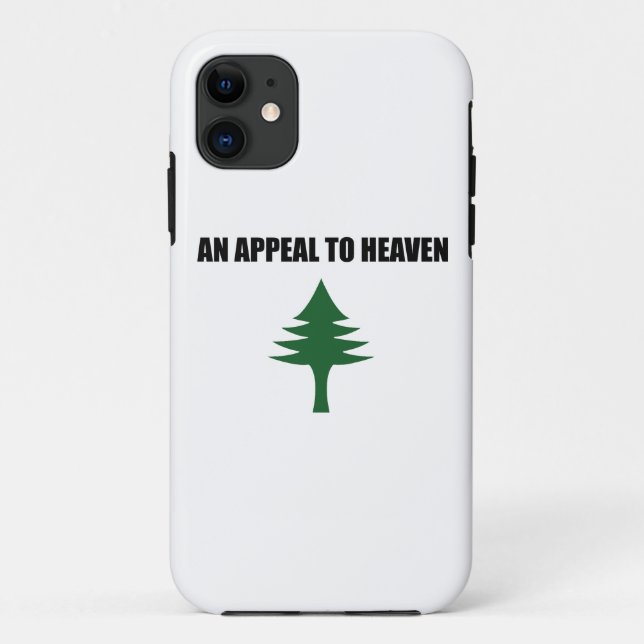 Coques Case-Mate iPhone Un appel au drapeau du ciel, le drapeau de l'arbre (Dos)