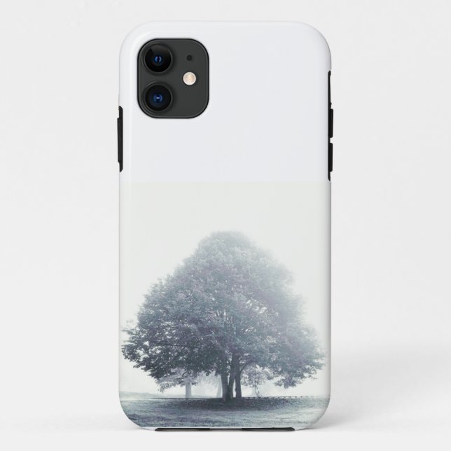 Coques Case-Mate iPhone Un arbre dans le brouillard (Dos)