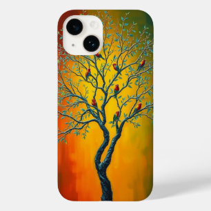 Coque Case-Mate iPhone Un arbre vibrant avec de nombreuses branches et co