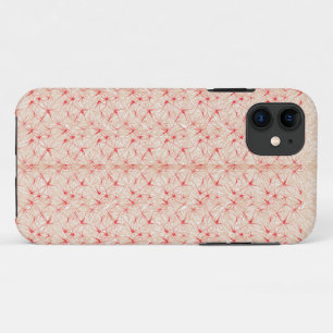 Case-Mate iPhone Case un arrière - plan rouge et blanc avec un motif