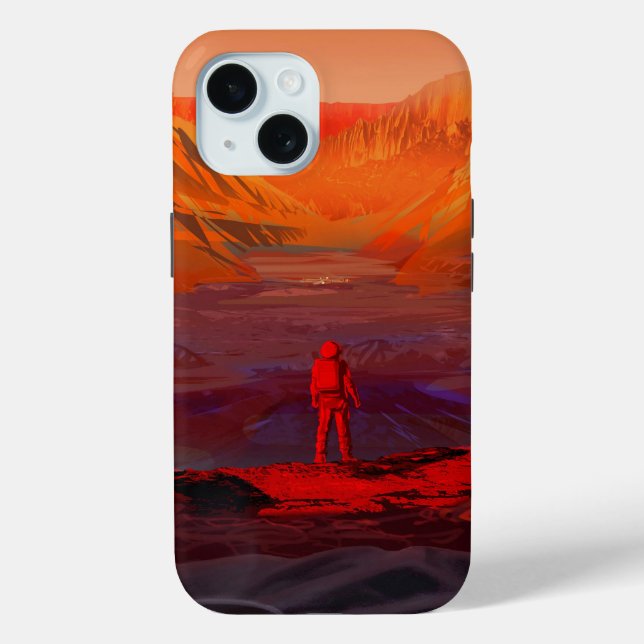 Coques Case-Mate iPhone Un Astronaute Sur Mars (Verso)