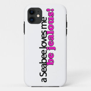 Coque Case-Mate iPhone Un bataillon de construction m'aime - soyez jaloux