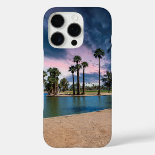 Coque iPhone 16 Pro un beau coucher de soleil à Encanto Park