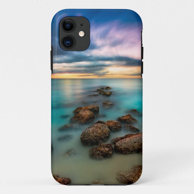 Coques Case-Mate iPhone Un beau coucher du soleil au-dessus des Turcs et (Dos)
