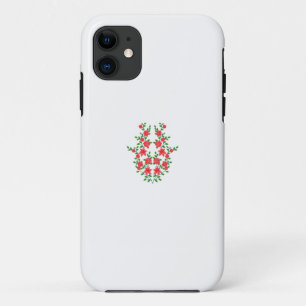 Case-Mate iPhone Case un bouquet de fleurs rouges sur un arrière - plan