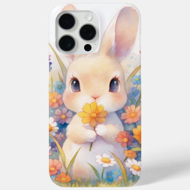 Coques Case-Mate iPhone Un bouquet de lapin (Verso)