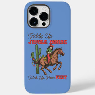 Coque Case-Mate iPhone Un Cheval À Jingle, Un Cowboy