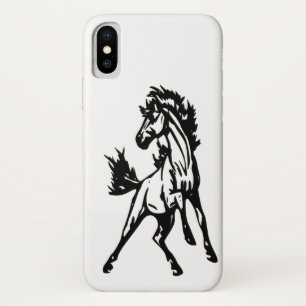 Case-Mate iPhone Case Un cheval sautant fringant dans la nature