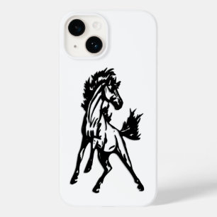 Coque Case-Mate iPhone Un cheval sautant fringant dans la nature