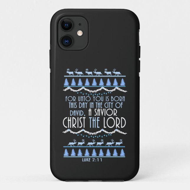 Coques Case-Mate iPhone Un Christ Sauveur Le Seigneur (Dos)