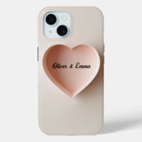 Un coeur délicat et minimaliste