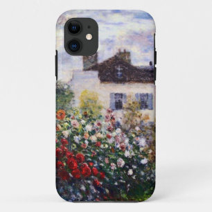 Coques Pour iPhone Un coin du jardin avec des dahlias par Monet