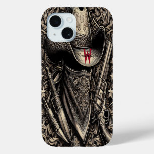Coque Case-Mate iPhone Un cow-boy robuste dans un casquette patiné, brand