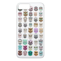 Un design avec une flopée de chouettes mignonnes